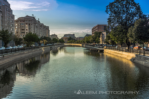 Dâmbovița in Bucharest, Romania