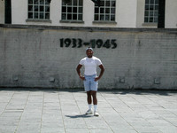 Me at Dachau, Germany