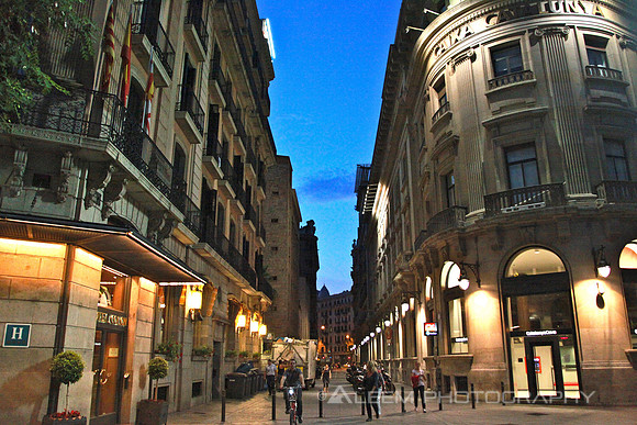 Barcelona at Dusk