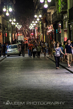 Barcelona at Night