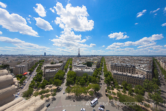 Paris City Scape