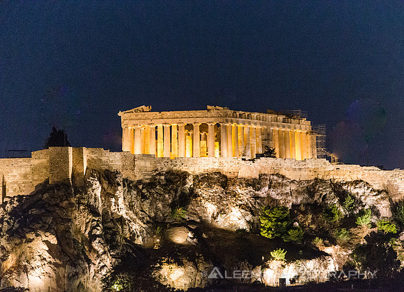 Partheon at Night