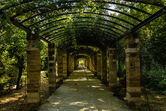 Pathway to Temple of Olympian Zeus