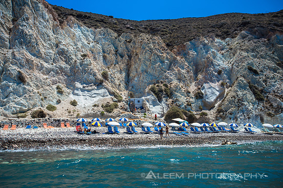 Santorini White beach