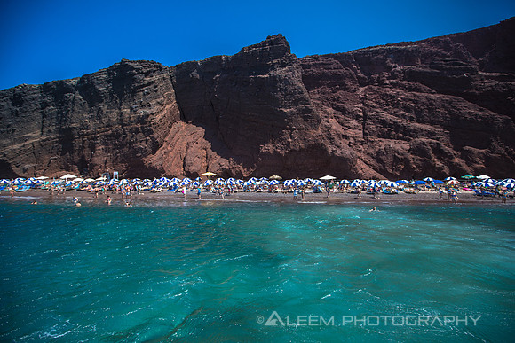 Santorini Red Beach