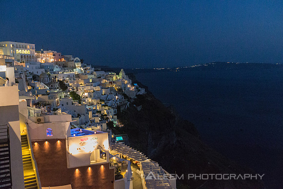 Santorini at Night II